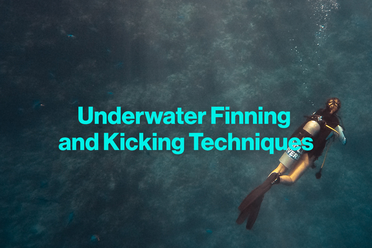 Underwater Finning and Kicking Techniques