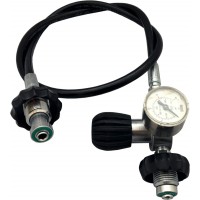 DIR Zone Decanting Hose with Gauge