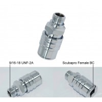 Dive Box "Scubapro Air 2 Style" QD Adaptor