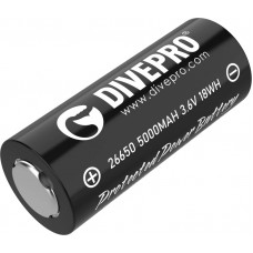Divepro 26650 5000mAh Rechargeable Battery
