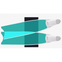 Leaderfins Designer Edition Green Colour Bi-Fins