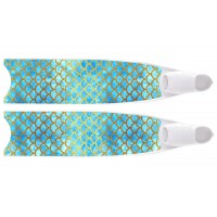Leaderfins Designer Edition Mermaid Blue Bi-Fins