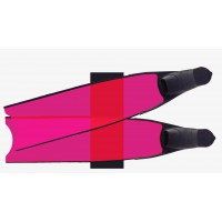 Leaderfins Designer Edition Pink Colour Bi-Fins