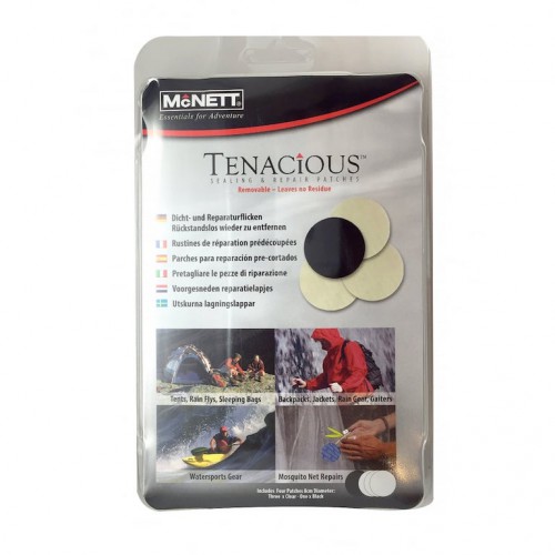 McNett Tenacious Tape Gear Patches, Black