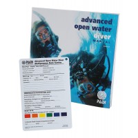 PADI Advance Open Water Manual with Data Carrier