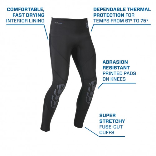Scubapro Everflex YULEX® Men's 3mm Dive Pants Dive Box