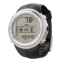 Suunto DX Silver Elastomer with USB
