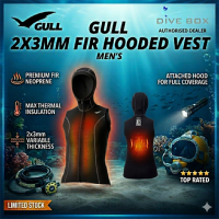 Gull 2 x 3mm FIR Hooded Vest Men's