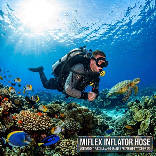 Miflex Inflator Hose - 75 cm