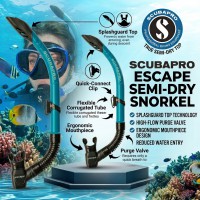 Scubapro Escape Semi-Dry Snorkel Scubapro Escape Semi-Dry Snorkel