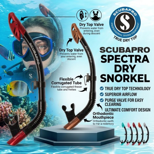 Scubapro Spectra Dry Snorkel