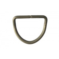 Aluminium D-Ring Bent 50 mm