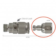 XS Scuba Stainless 2nd Stage QD - Male End